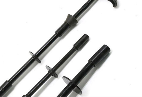 止水螺桿施工后沾上混凝土怎么處理？